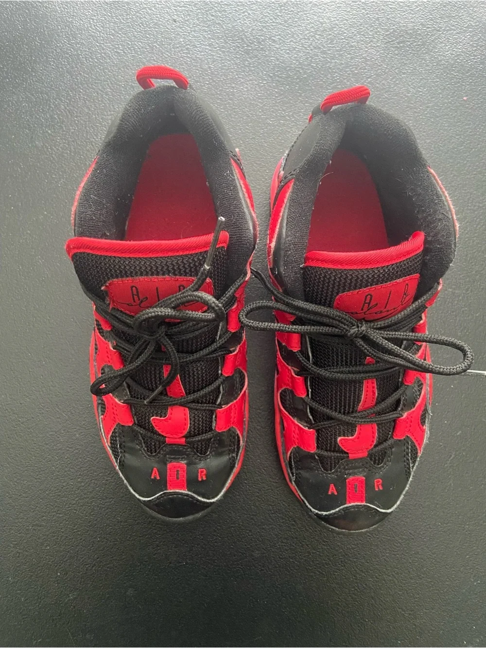 Red & Black Nike Slants